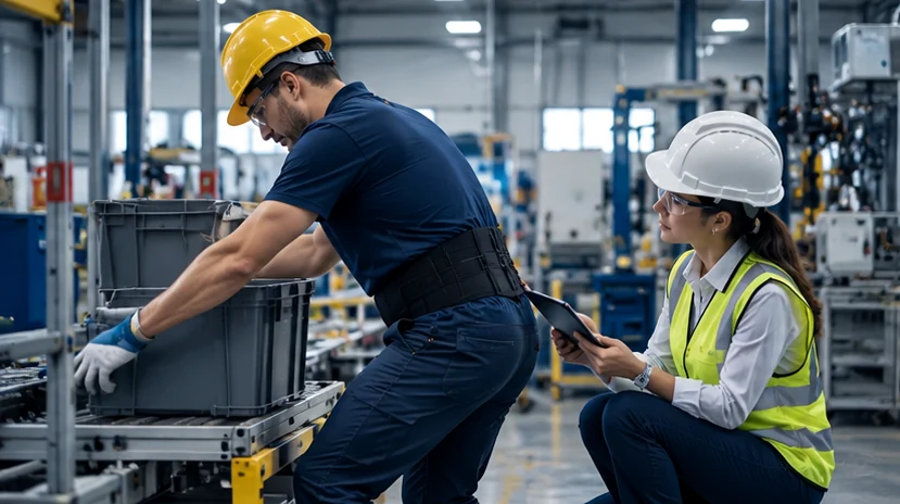 Imagen ilustrativa de ergonomía laboral